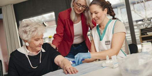 Pflegende Angehörige, Spitex, Senevita Casa