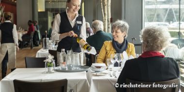 Senevita, Mittagessen, Gesellschaft, Altersheim